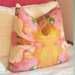 Laura park designs flower child pillow